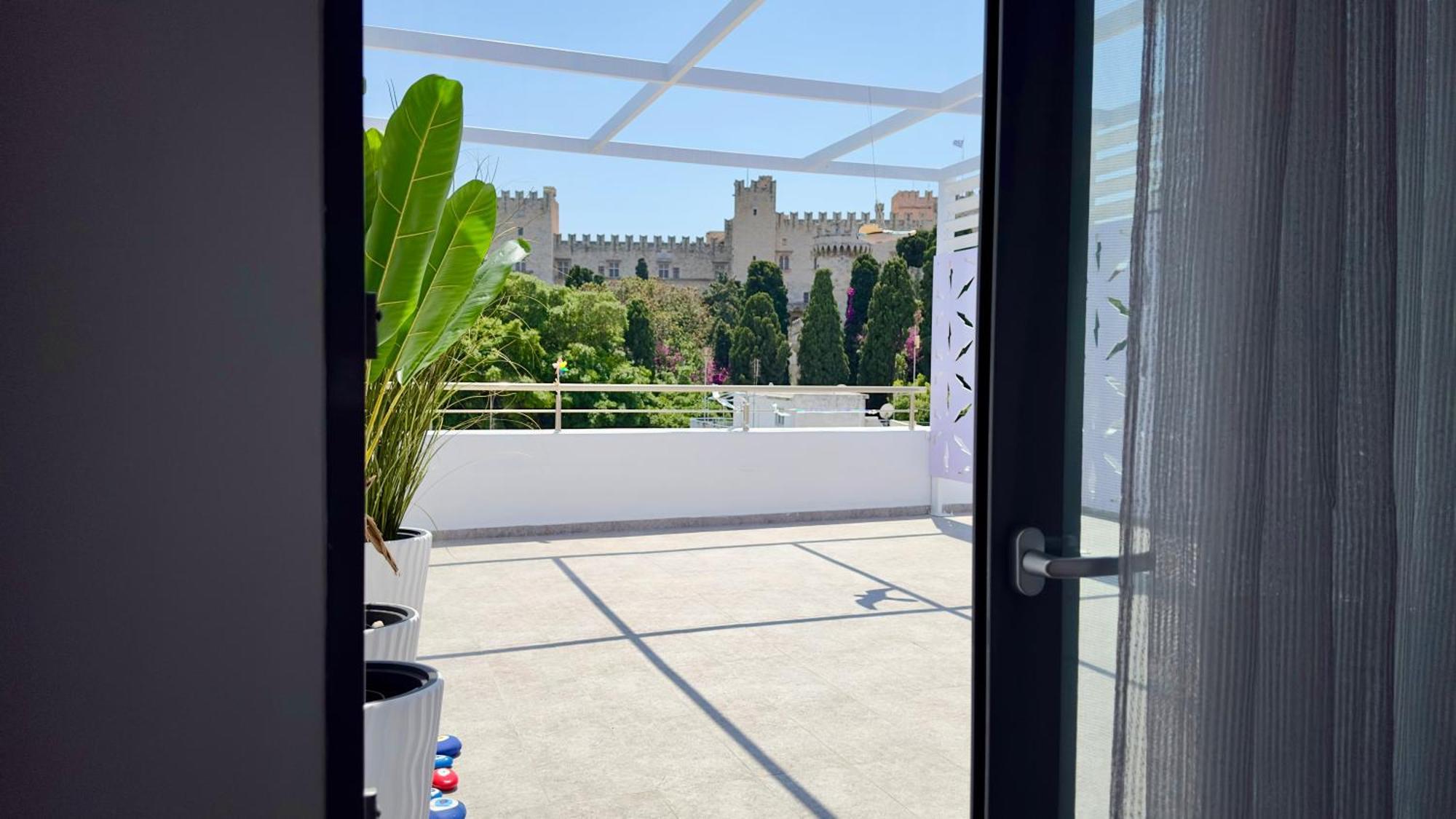 Castelo View Luxury Apt Rhodes City Esterno foto